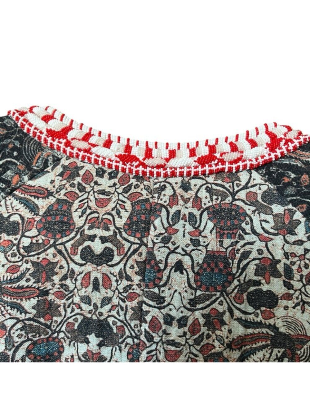 ISABEL MARANT No 1501 Beaded Jacket Floral Liberty Embellished Women SZ 2 - Picture 10 of 13